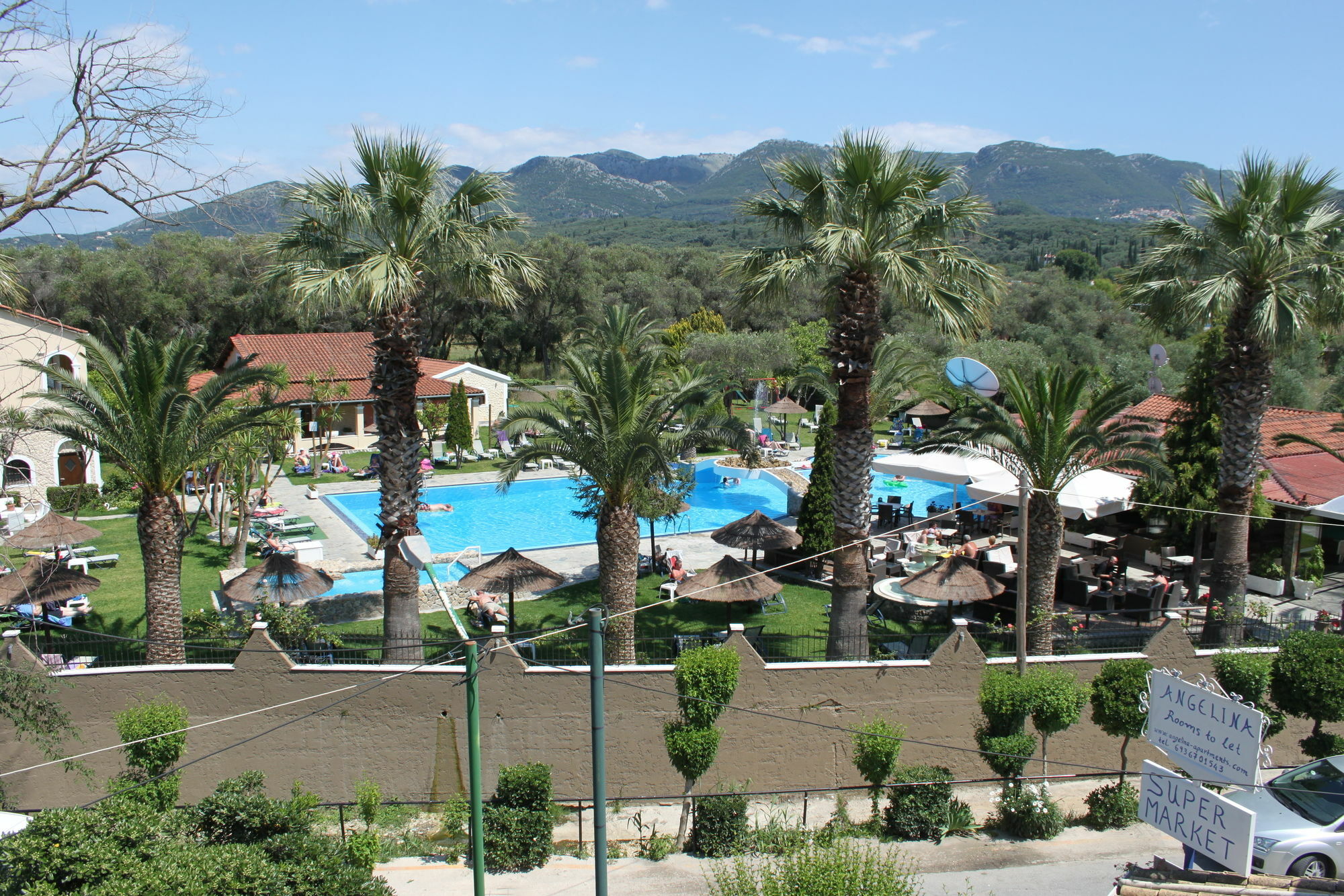 Angelina Apartments Roda (Corfu) Exterior foto